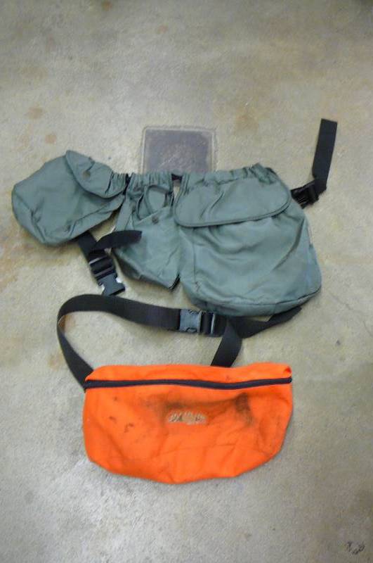 Orange Bag- Green Bag