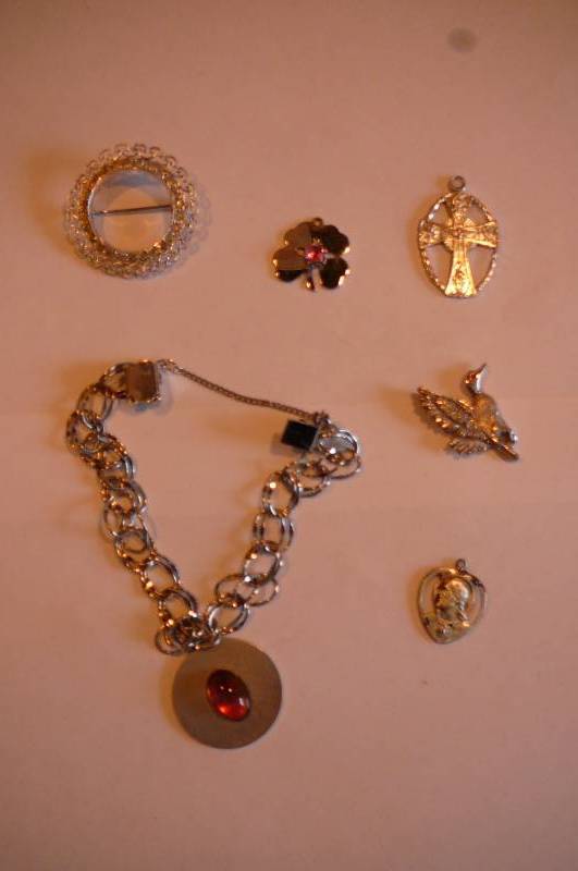 925 Bracelet & Pendants 24g