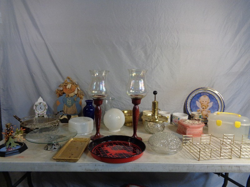 lot 135 image: Candle Holder, Decor, and More