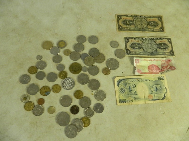lot 13 image: Foreign Money, Tokens, and More