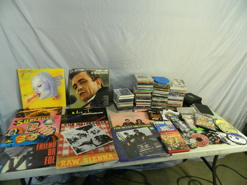 lot 47 image: Video Games, CDs, Records, and More