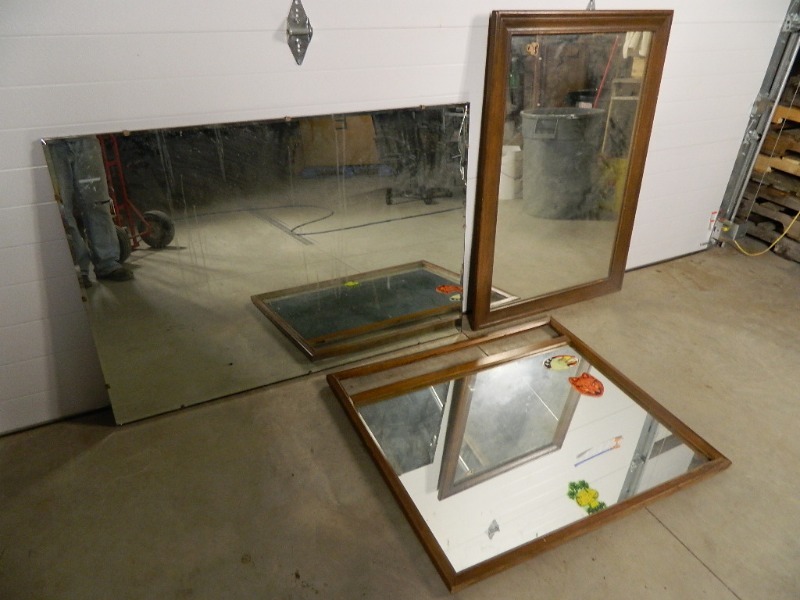 lot 101 image: Large Mirrors
