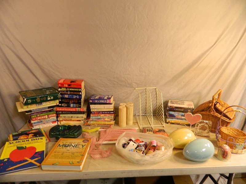 lot 157 image: Dvds, Craft Items, Books, and More