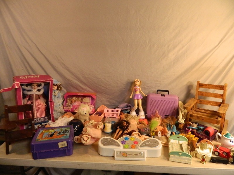 lot 166 image: New Barbie, New Disney Princess, and More