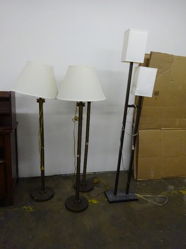 4 Floor Lamps