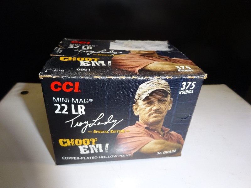 CCI Mini mag 22 LR Troy Lady Special Edition copper plated hollow point