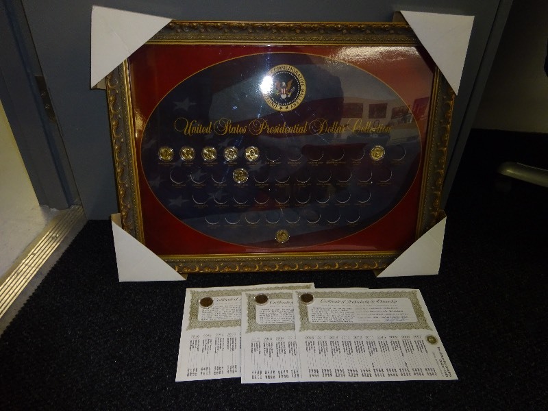 United states Presidential Dollar Collection
