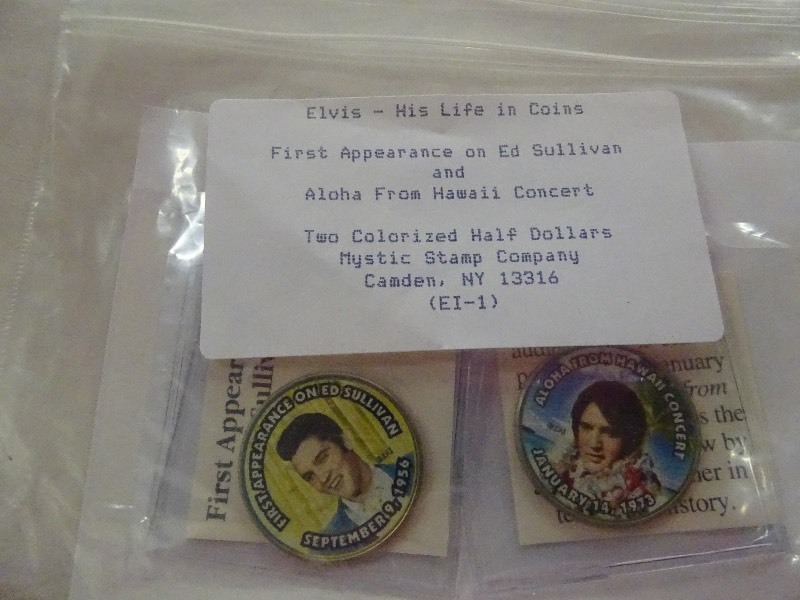 Half Dollar Elvis First appearance on Ed Sullivan 9956