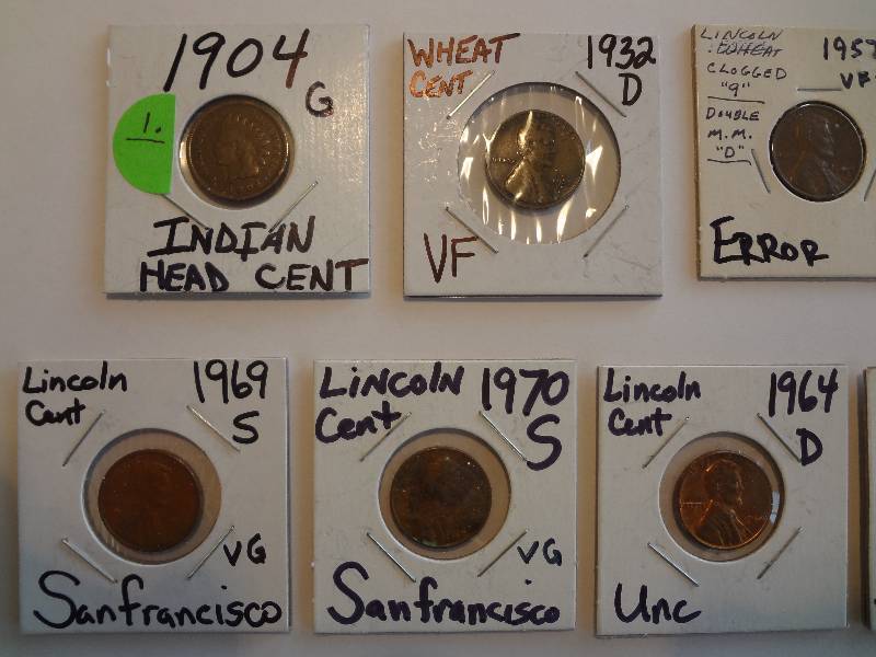 Mixed Lot of Pennies