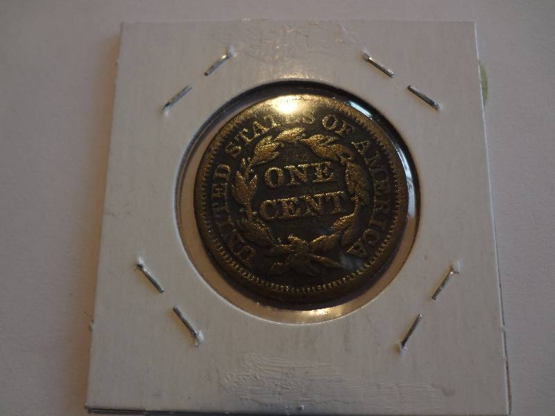 1848 Braided Hair Large Cent
