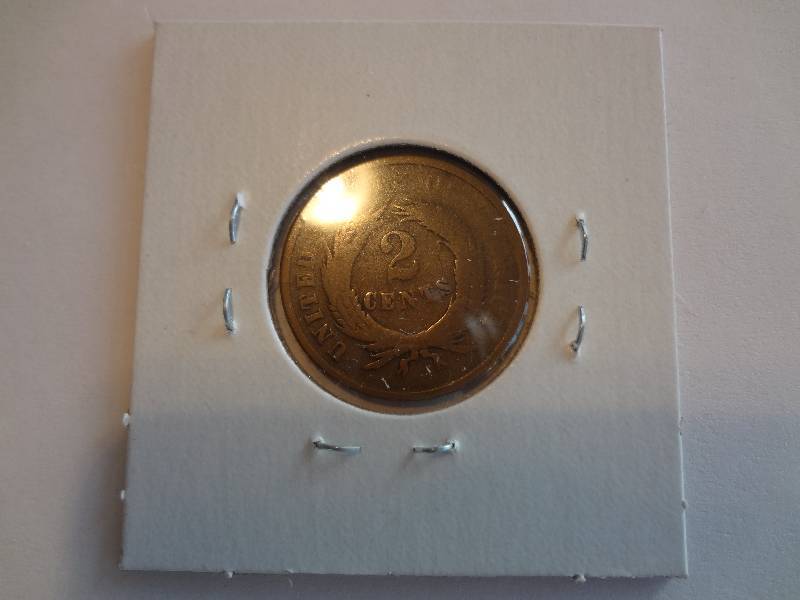 1865 Two Cent Piece