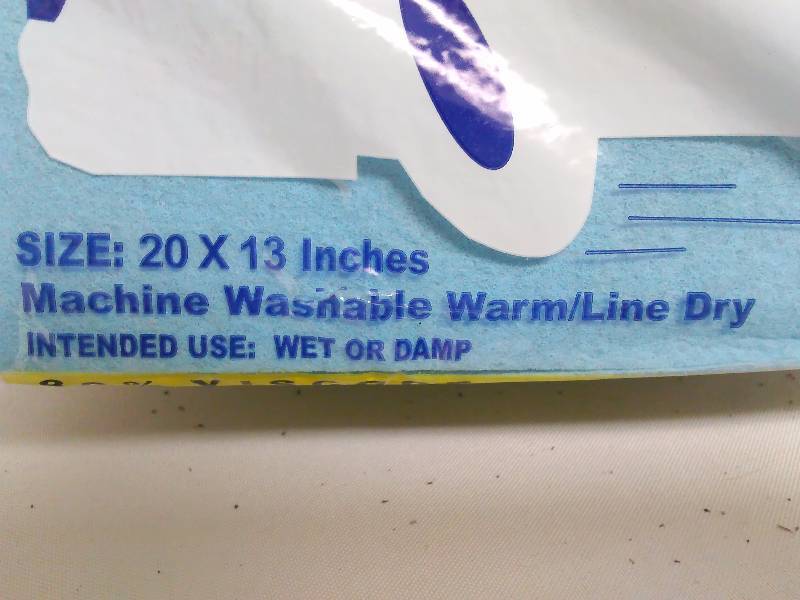 lot 110 image: Multi-Purpose Automotive Wipes (12) 20 x13 Reusable