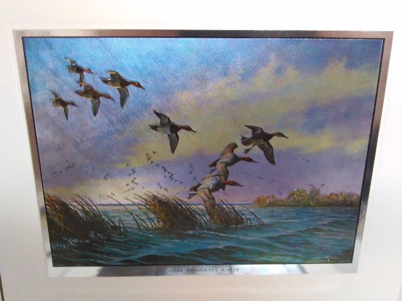 lot 280 image: David Maass Foiled Wilderness Wings Prints (4)