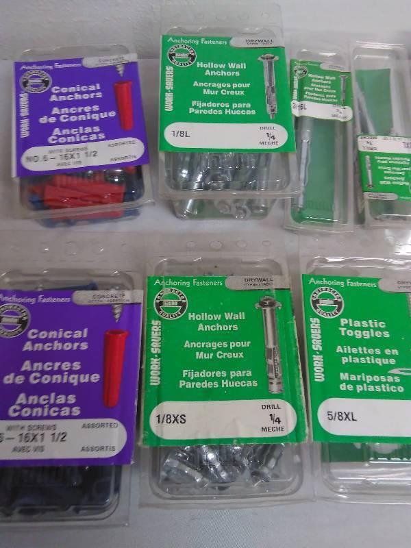 lot 319 image: Hardware Variety, large lot, (100 pkgs.) T
