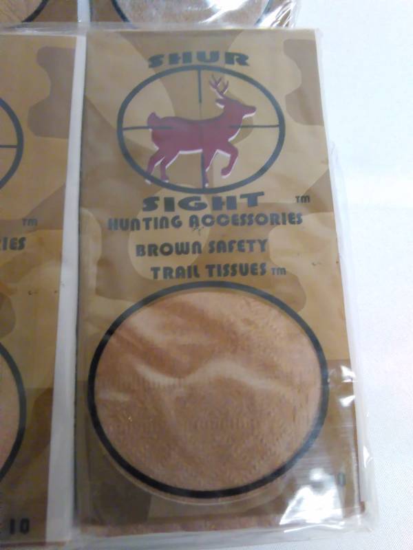 lot 33 image: Trail Tissues by Sight Hunting (40 pkgs.)
