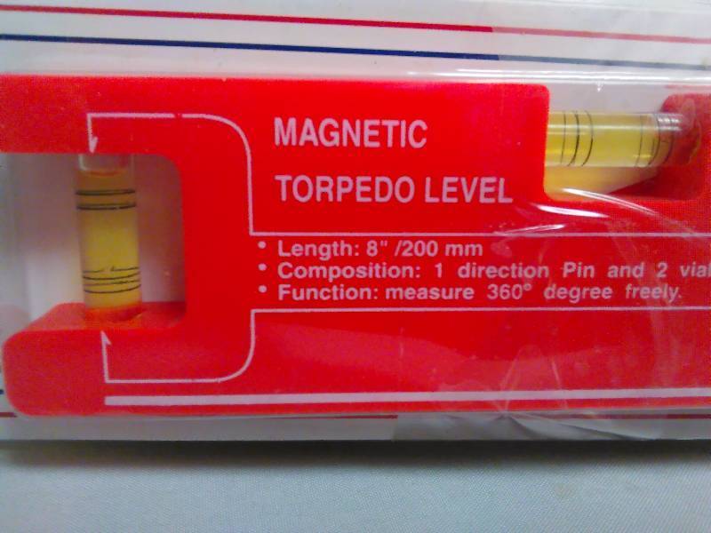 lot 456 image: 8 in. Magnetic Torpedo Levels (6)
