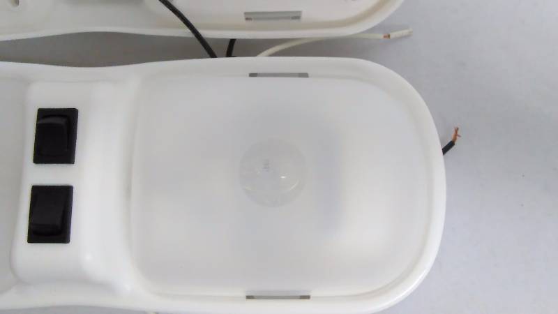 lot 496 image: Axillary Utility lights (2) Hardwired Camper Truck prewired