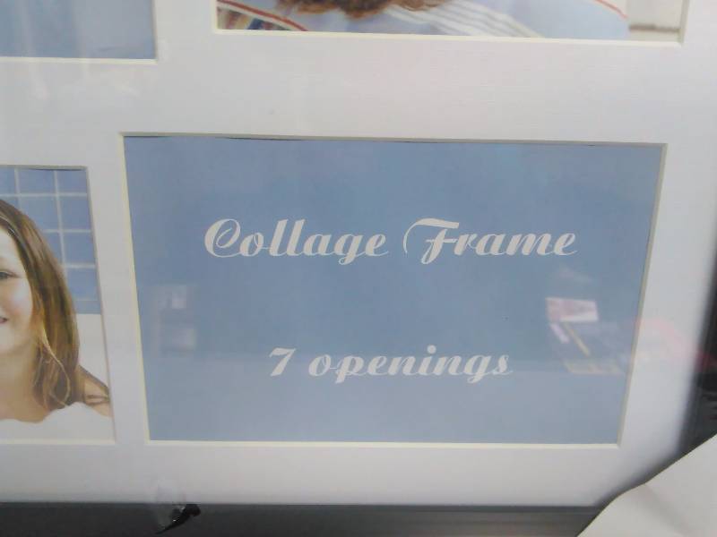 lot 520 image: Collage Picture Frame  See Pictures for full detail