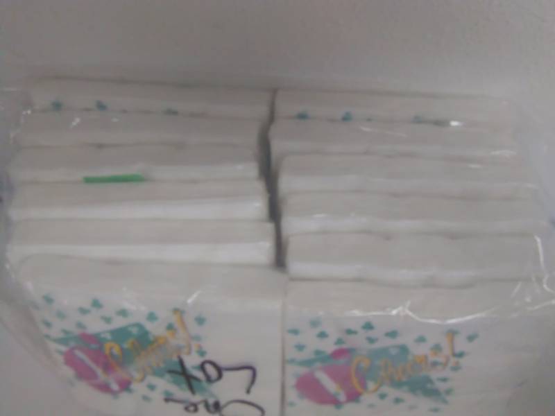 lot 99 image: Beverage Napkins (12 pkgs.) Each pkg. contains 16  3 ply napkins