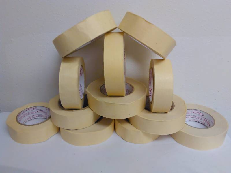 lot 79 image: Masking Tape (12) 1.5 inch x 185 ft.