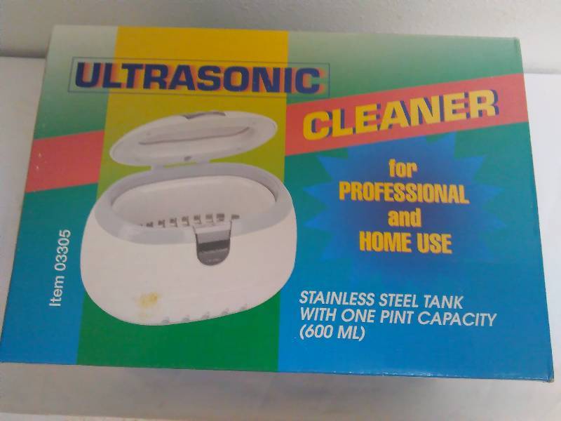 lot 38 image: Ultrasonic Cleaner for professional and home use. For hardware, fasteners, small metal parts, jewelry and more