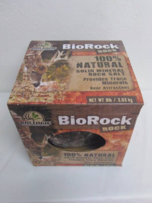 lot 105 image: Bio Rock Deer Attractant, by Biologic, Solid Mineral Rock,