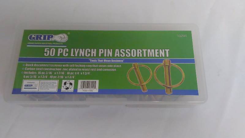 lot 134 image: Lynch Pin Assortment (50 pcs.)