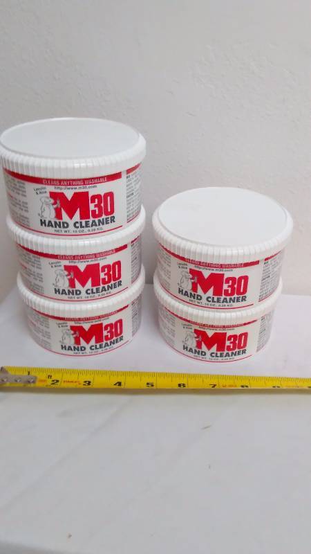 lot 190 image: M30 Hand Cleaner (5) 10 oz. containers