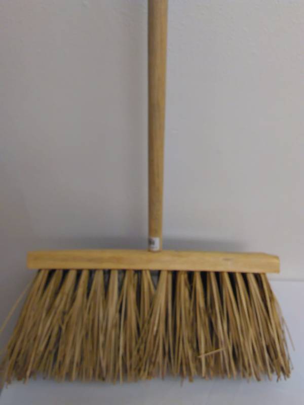 lot 12 image: 16-inch Heavy Duty Street and Barn Broom