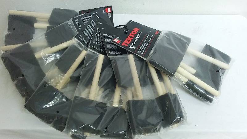 lot 272 image: 5 Pc Foam Brush Set (6 sets)