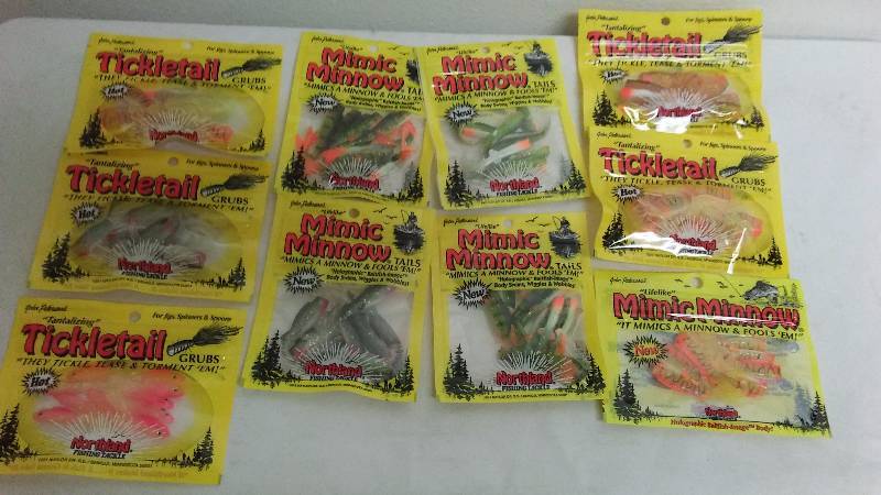 lot 317 image: Mimic Minnows and Tackle Tails Fishing Lure (10)