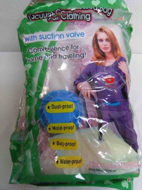 lot 346 image: Vacuum Compression bags for storage (6) 31 x 40 inches