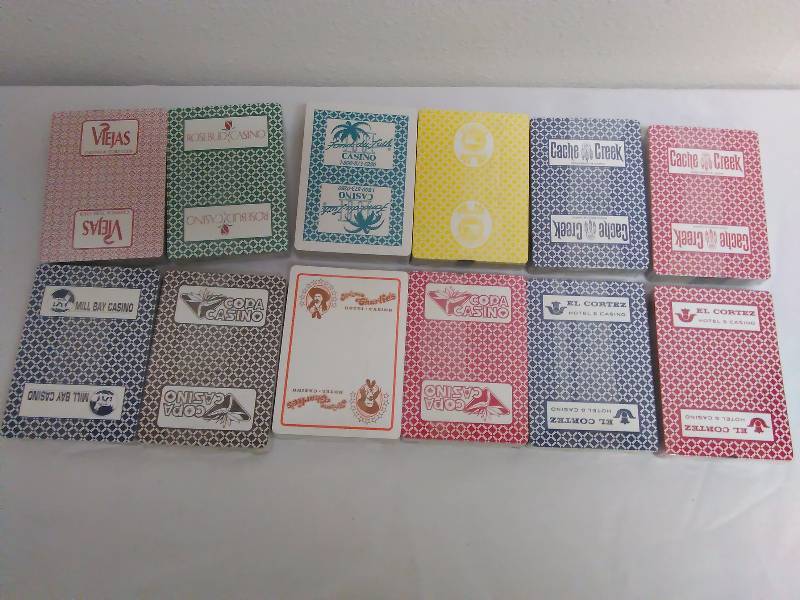 lot 373 image: Casino Playing Cards (12 Decks)