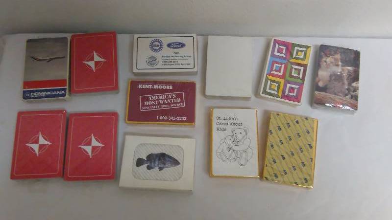 lot 374 image: Playing Cards (12 Decks)