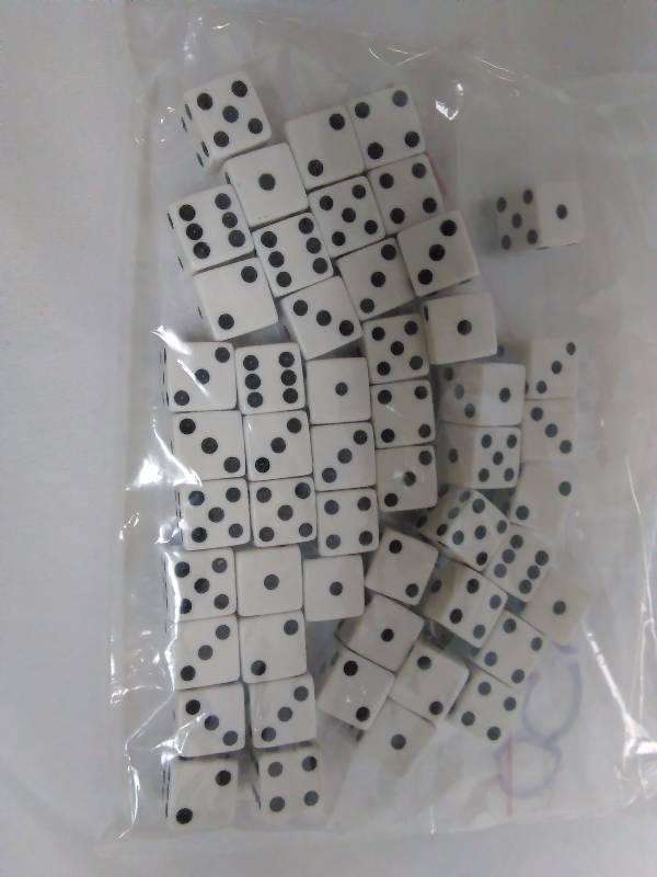 lot 380 image: Dice (qty. 50)