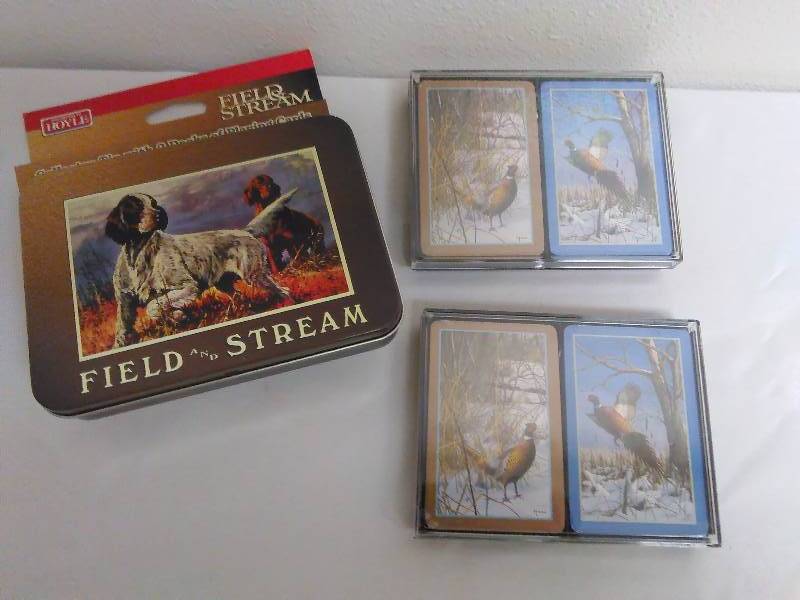 lot 388 image: Playing Cards Field and Stream and Pheasant Cards (6)