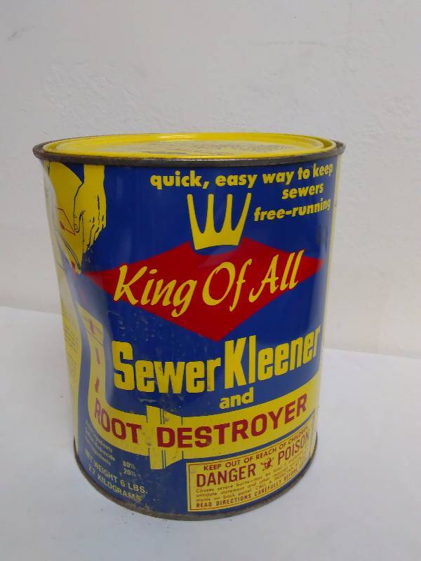 lot 399 image: King of All Sewer Cleaner 1 gal.