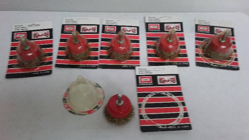 lot 308 image: Wire Brushes for Drill (6)