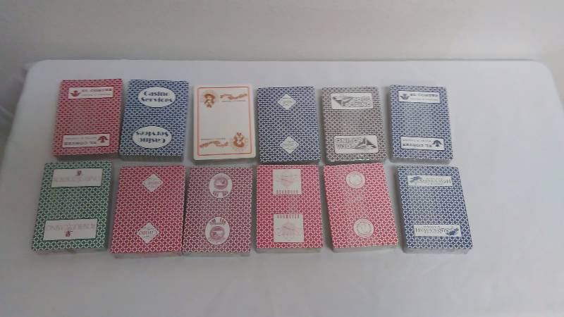 lot 375 image: Casino Playing Cards (12 Decks)