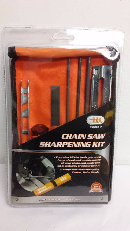 lot 412 image: Chain Saw Sharpening Kit