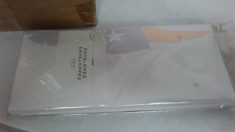 lot 630 image: Envelopes (12) Legal sized envelopes, 12 packs of 50, 600 total envelopes