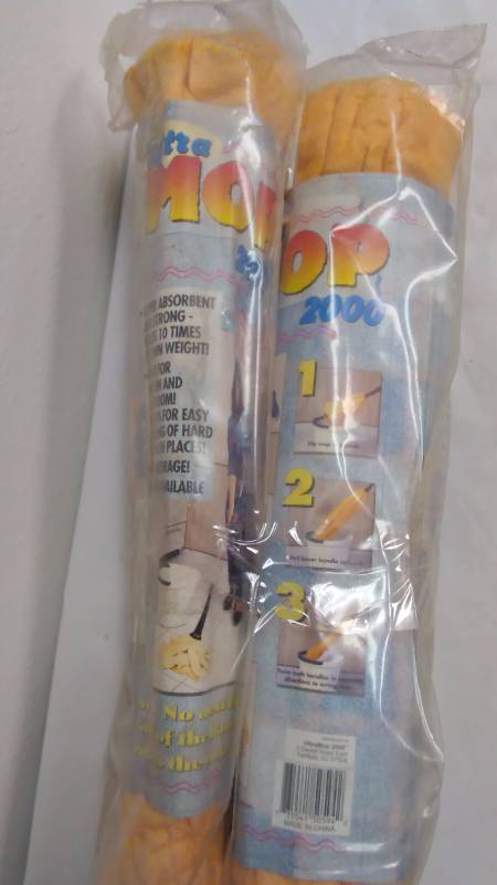 lot 500 image: Mop Magic (2) As seen on TV, Ultra Mop 2000