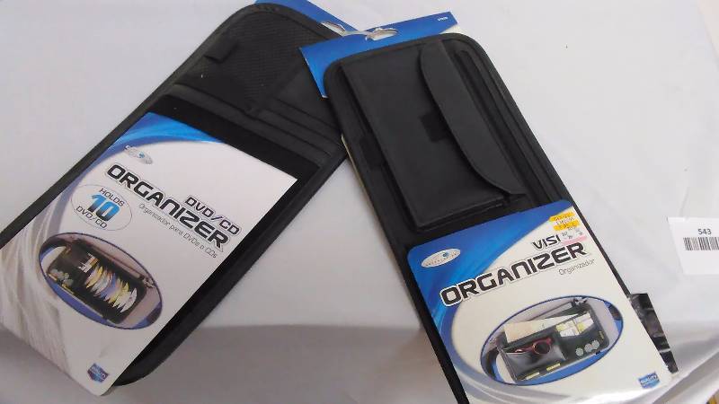 lot 543 image: DVD Visor Organizer (2)