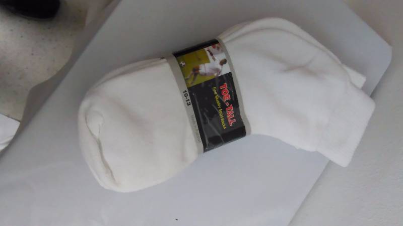 lot 547 image: Mens Ankle Socks (6 pr.) 8020 Cotton Poly