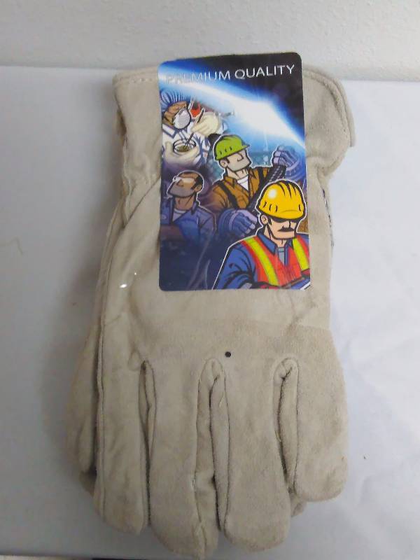 lot 558 image: Gloves, Large, Mens, Suede, insulated