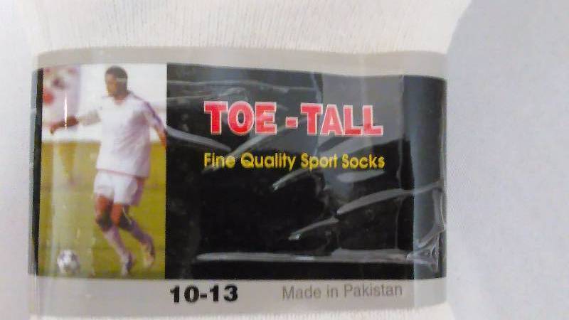 lot 546 image: Mens Ankle Socks (6 pr.) 8020 Cotton Poly