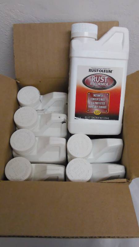lot 567 image: Rust-oleum Rust Reformer 8oz Bottles (8)