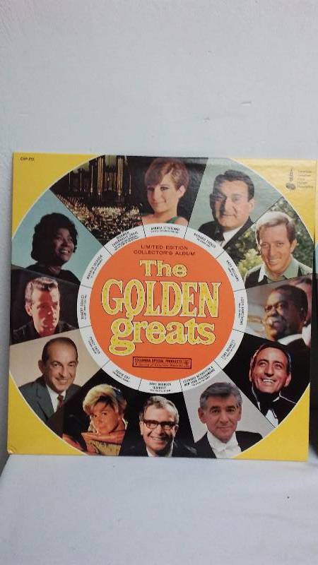 lot 617 image: New OLD Stock, Vintage Limited Collector Albums, The Golden Greats, produced in conjunction with American Freedom and the Hunger Foundation