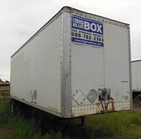 1996 28 ft Wabash Pup Trailer