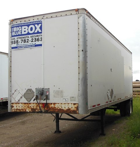 1996 28 ft Wabash Pup Trailer